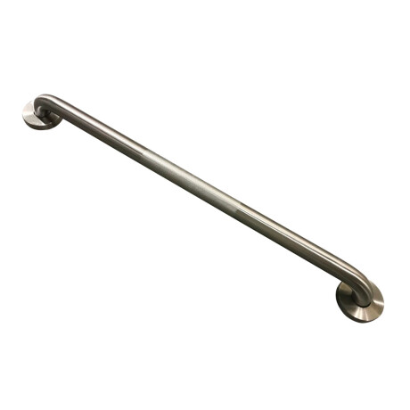 AGARRADERA ACERO INOXIDABLE METAL SATINADO CROMO 76.2CM CROMO