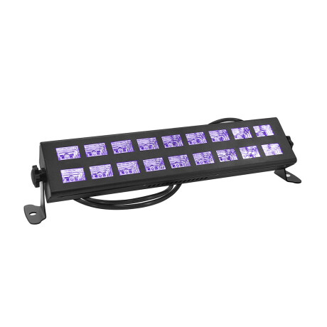 Luz Negra Pls 18 Leds Leduv18a Luz Negra Pls 18 Leds Leduv18a