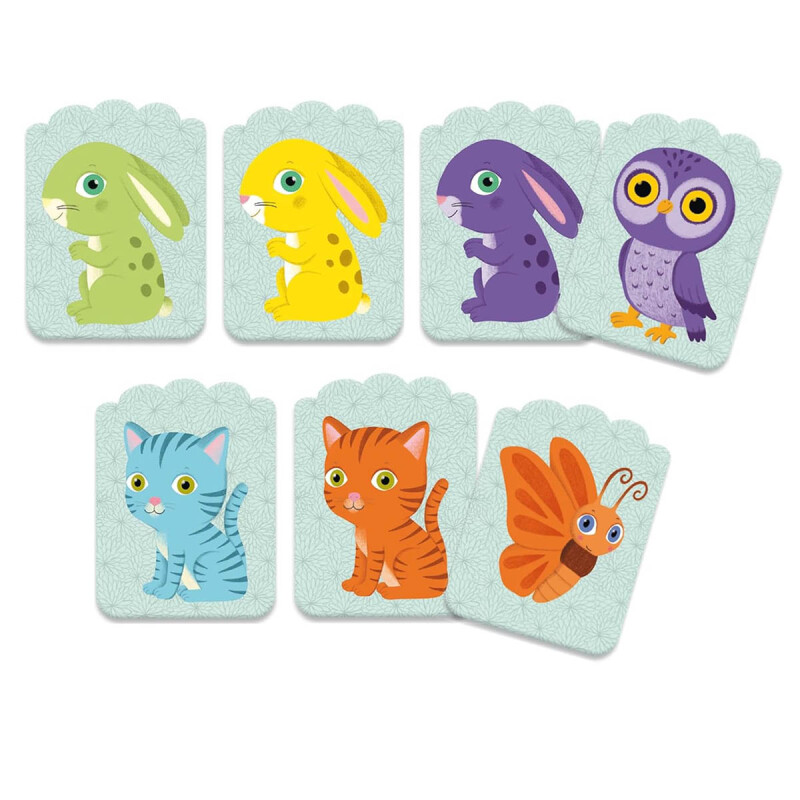 Juego de Cartas Little Match Djeco Juego de Cartas Little Match Djeco