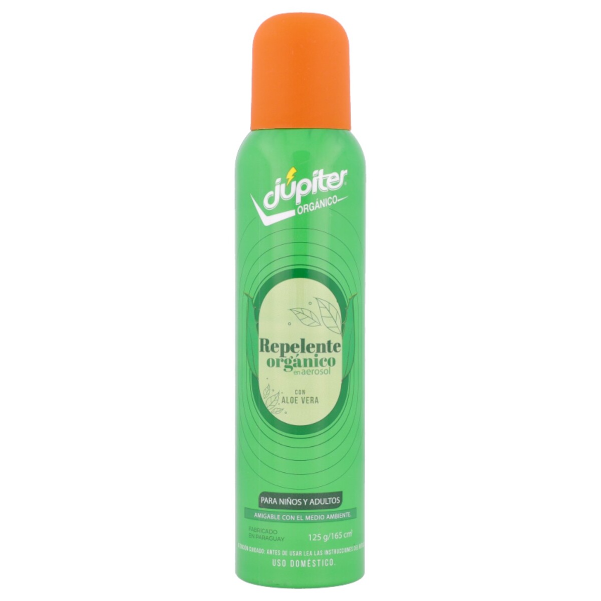 Repelente de Insectos Orgánico en Spray Jupiter 165ml 