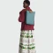 Mochila Le Pliage M Original Eucalyptus