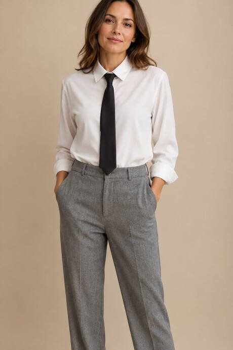 PANTALON RAYAS Gris