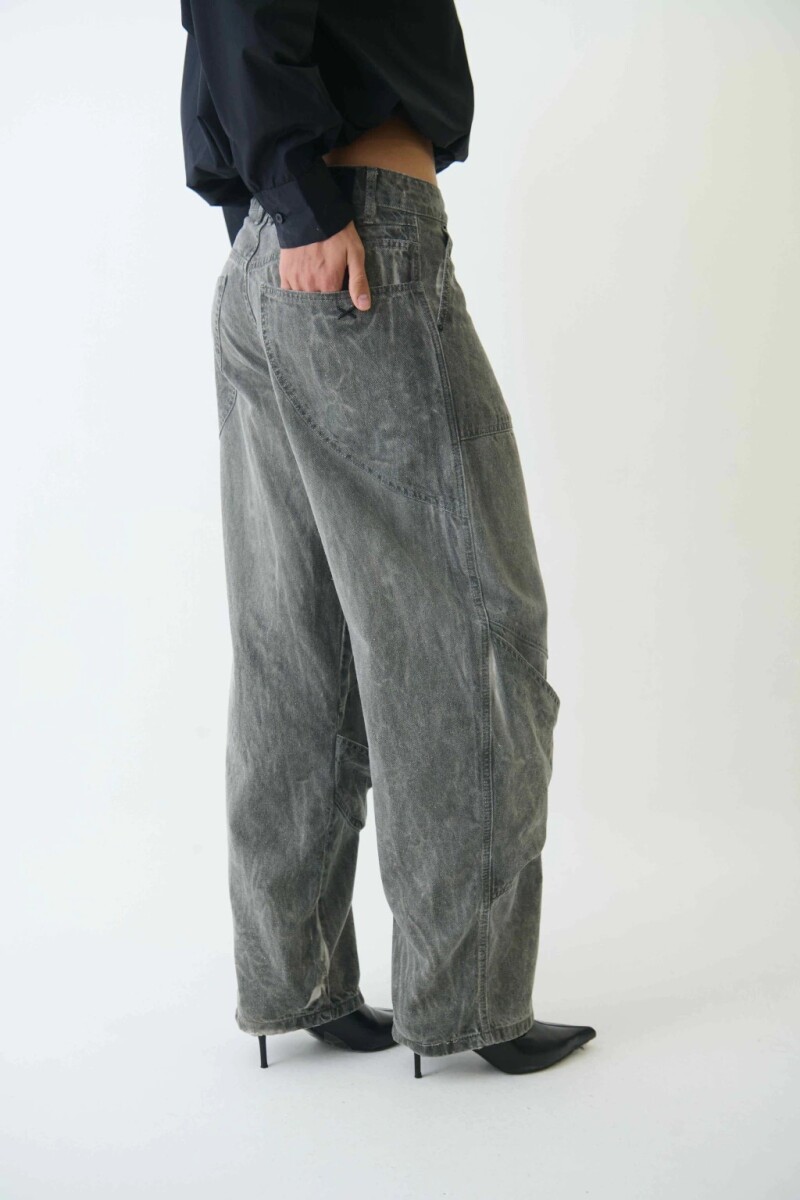 Jean Aqua Pocket Gris