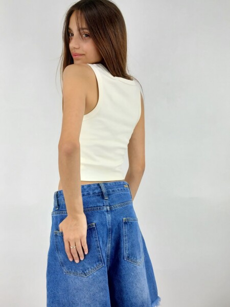 TOP DIXIE FILIPA BLANCO