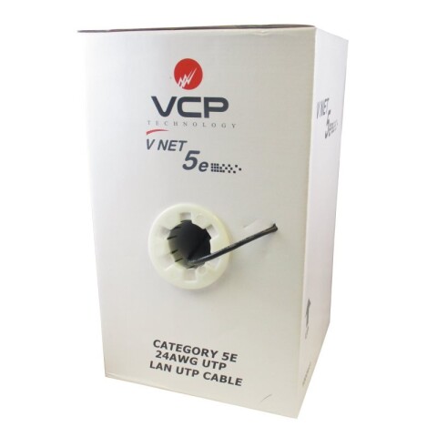 Cable UTP Cat. 5E, 24AWG, Outdoo VCP TECHNOLOGY Cable UTP Cat. 5E, 24AWG, Outdoo VCP TECHNOLOGY