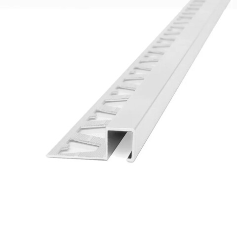 Aluminio Guardacanto Quadra 10x10mm x 2,5m Cromo Brillo Aluminio Guardacanto Quadra 10x10mm X 2,5m Cromo Brillo