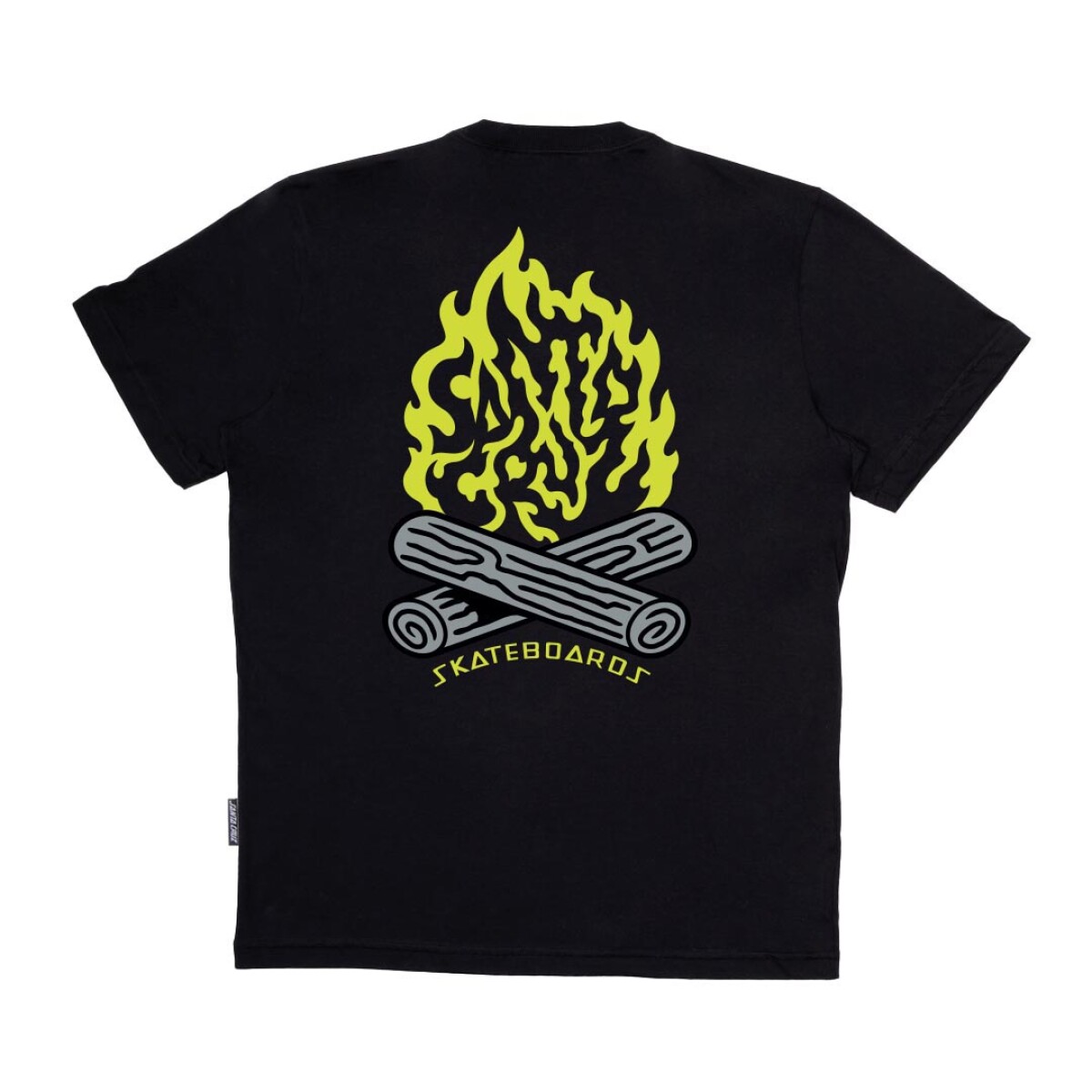 Remera Santa Cruz Campfire SS - Negro 