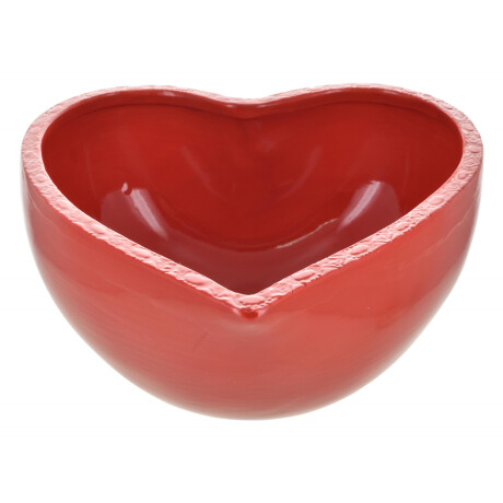 BOWL CERAMICA CORAZON ROJO 1LTS 17.5X9.5CM P18004 Q6 BOWL CERAMICA CORAZON ROJO 1LTS 17.5X9.5CM P18004 Q6