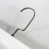 PERCHA BLANCO C/GANCHO 32X12.5CM 3PZAS Unica