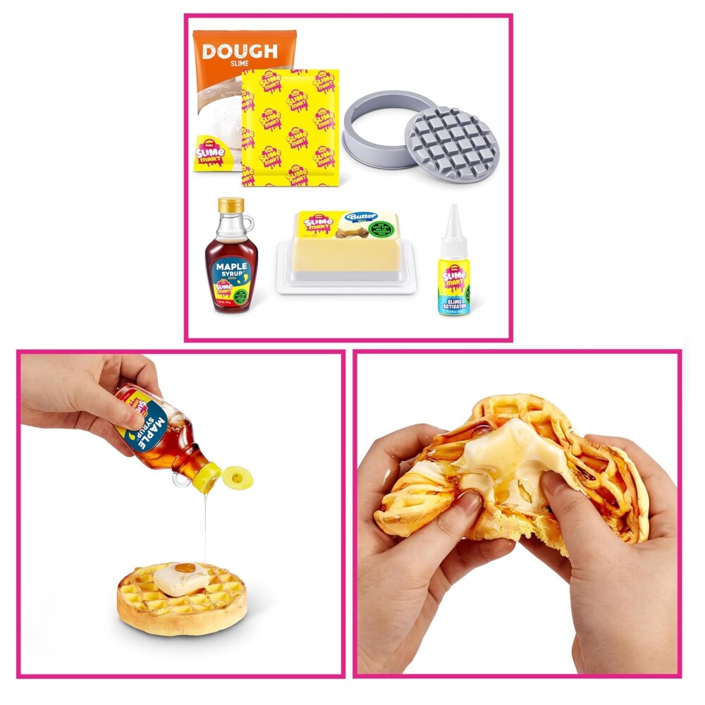 Slime Mart Shopping Bag Waffles ZURU SLIME MART SHOPPING BAG WAFFLES