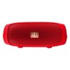 Parlante slim bluetooth rojo