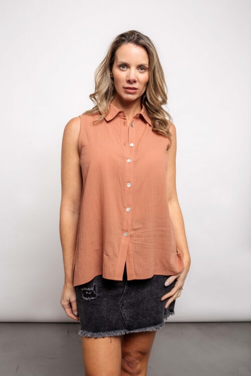 Blusa Serena Naranja