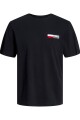 Camiseta Corp-logo Estampado Black