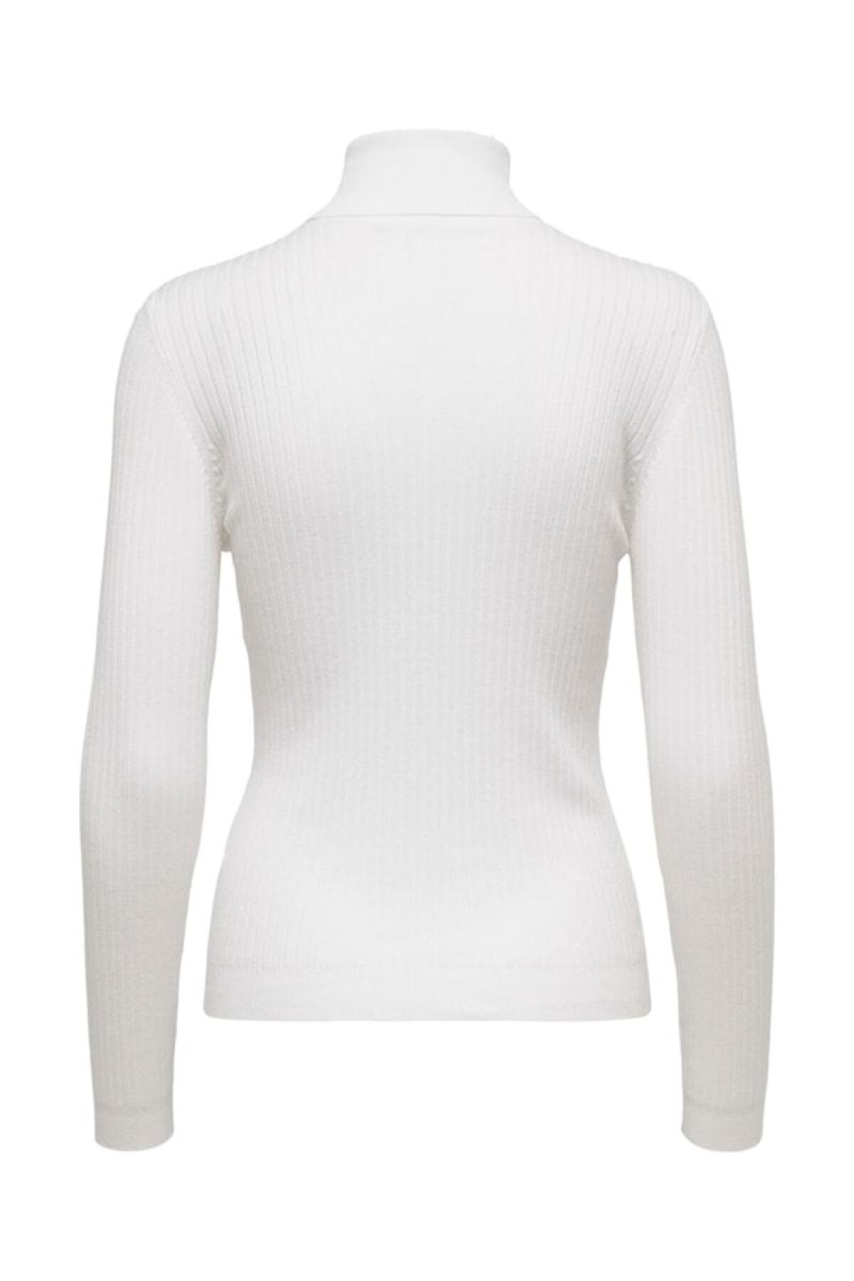 Sweater Karol Cuello Subido Bright White