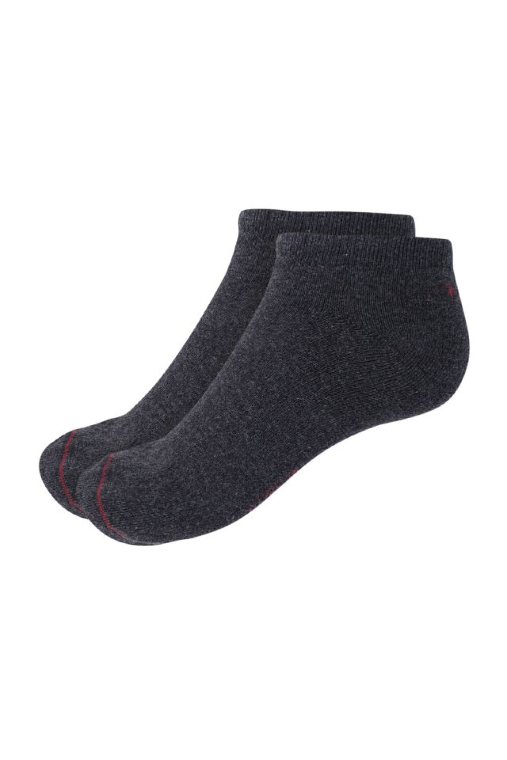 SOQUETES GRUESOS/PACK X 3 Gris