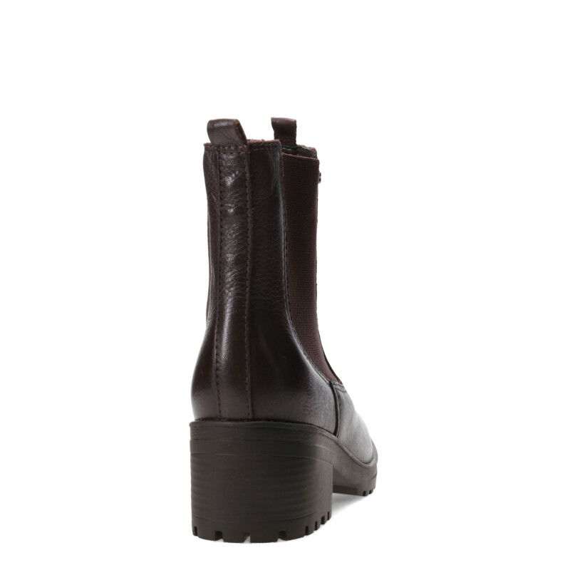 Botas de Mujer Bottero Caña Media de Cuero Marrón