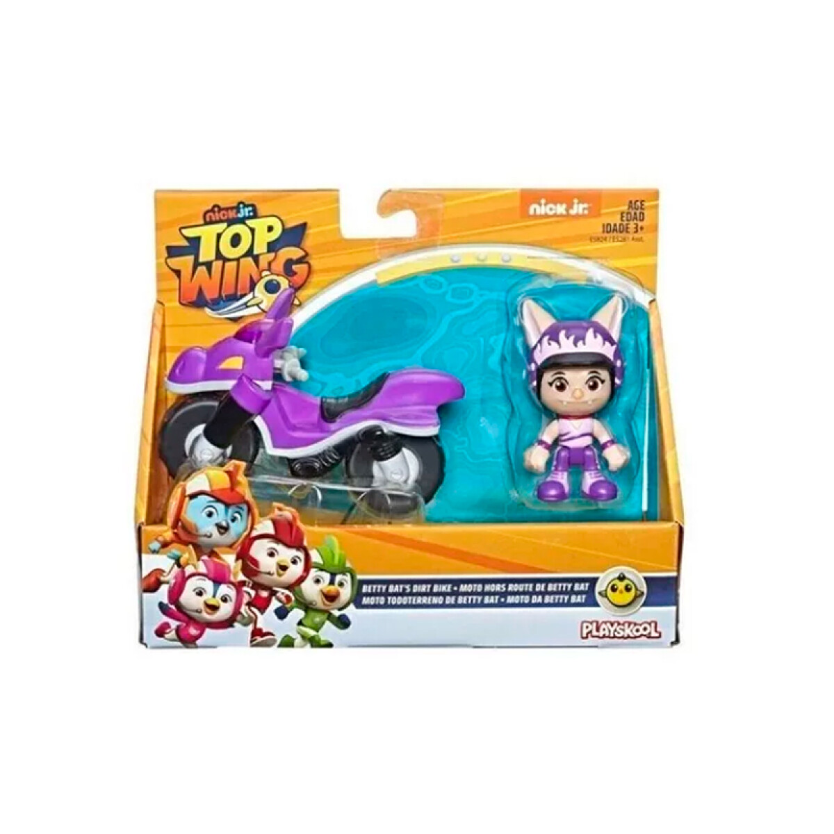 Top Wing Personaje Con Vehículo - Betty Bat 