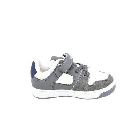 ZAPATO 22-28 WHT/GREY