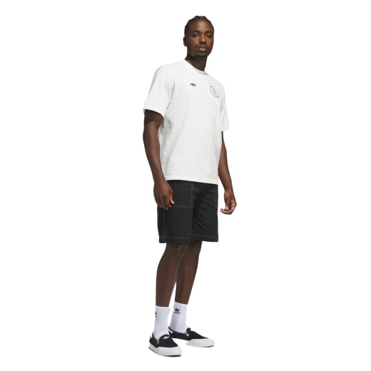 Remera Adidas Mark Gonzales - Blanco Remera Adidas Mark Gonzales - Blanco