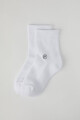 Medias The Everyday Quarter Crew Sock Unisex Classic White