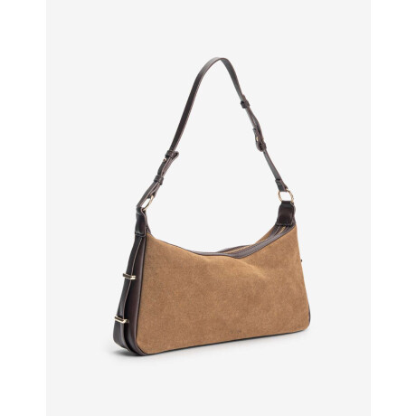 Cartera City Marron camel