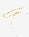 Collares Cortos Metal Collar De Cadena Acero - Dorado