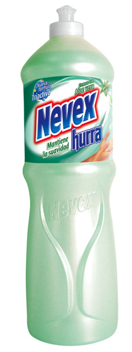 DETERGENTE LAVAVAJILLA NEVEX HURRA CREMOSO 1250 ML ALOE VERA 