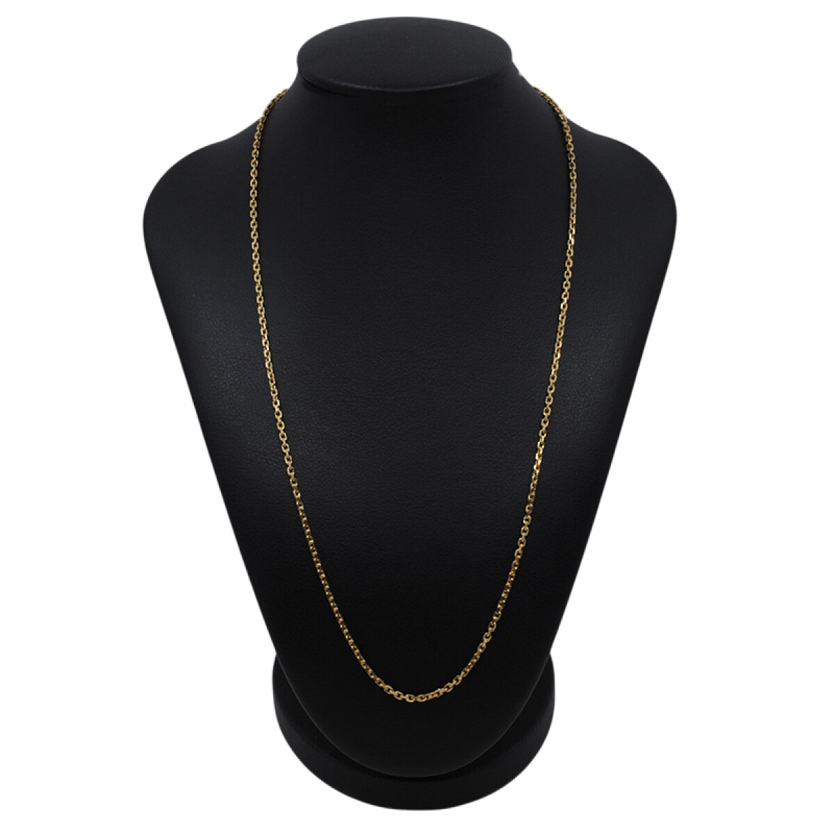 Cadena forcet en oro 18k amarillo. Largo 48 cm 