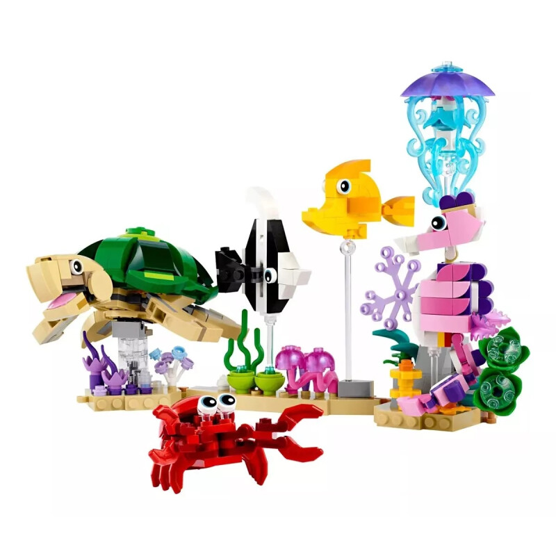 Lego Creator 3 en 1 Sea Animals 31158 Número de piezas 421 Lego Creator 3 en 1 Sea Animals 31158 Número de piezas 421