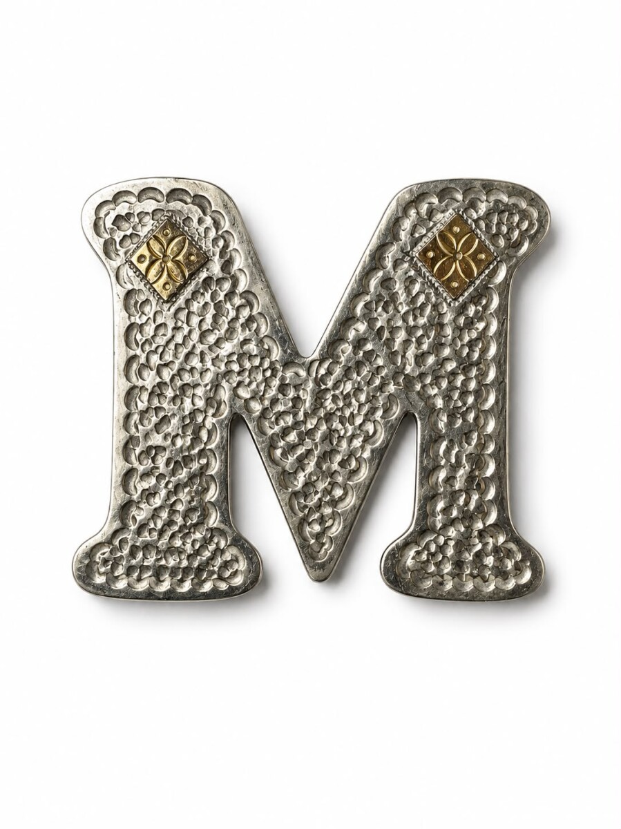 Letras Plata y Oro - M 
