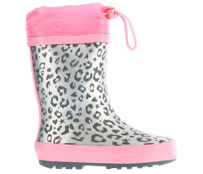 Bota de lluvia ANI con puño de nylon ajustable Grey