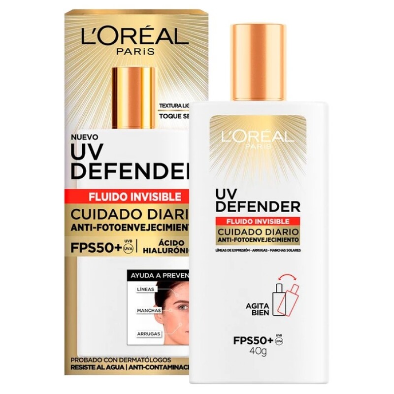 Uv Defender Fluido Cuidado Anti Fotoenvejecimiento Uv Defender Fluido Cuidado Anti Fotoenvejecimiento