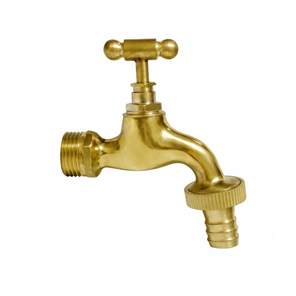 Canilla de bronce con rosca con puntero Canilla De Bronce Con Rosca Con Puntero