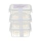 Contenedor alimentos 900ml 3pcs Contenedor alimentos 900ml 3pcs