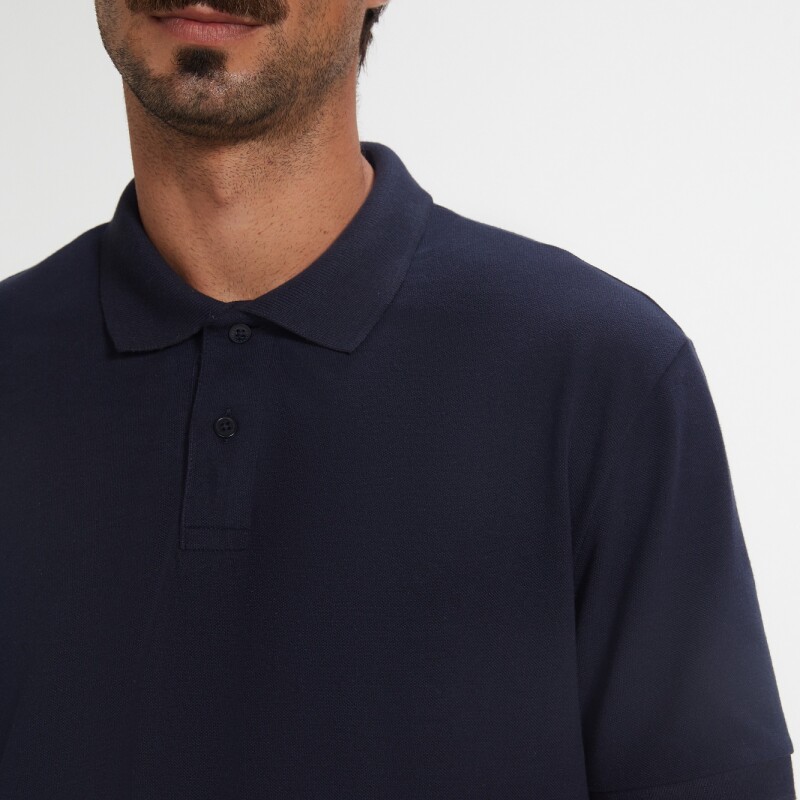 CAMISA POLO MM MASC AZUL ESCURO