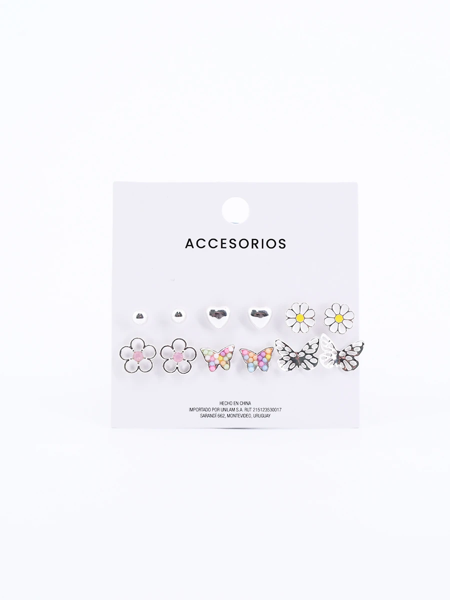 CARAVANAS SET X 6 - PLATEADO 
