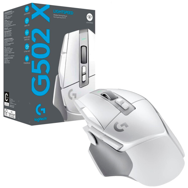 Mouse Gamer Logitech G502 X MOUSE LOGITECH G502 X CABLEADO BLANCO