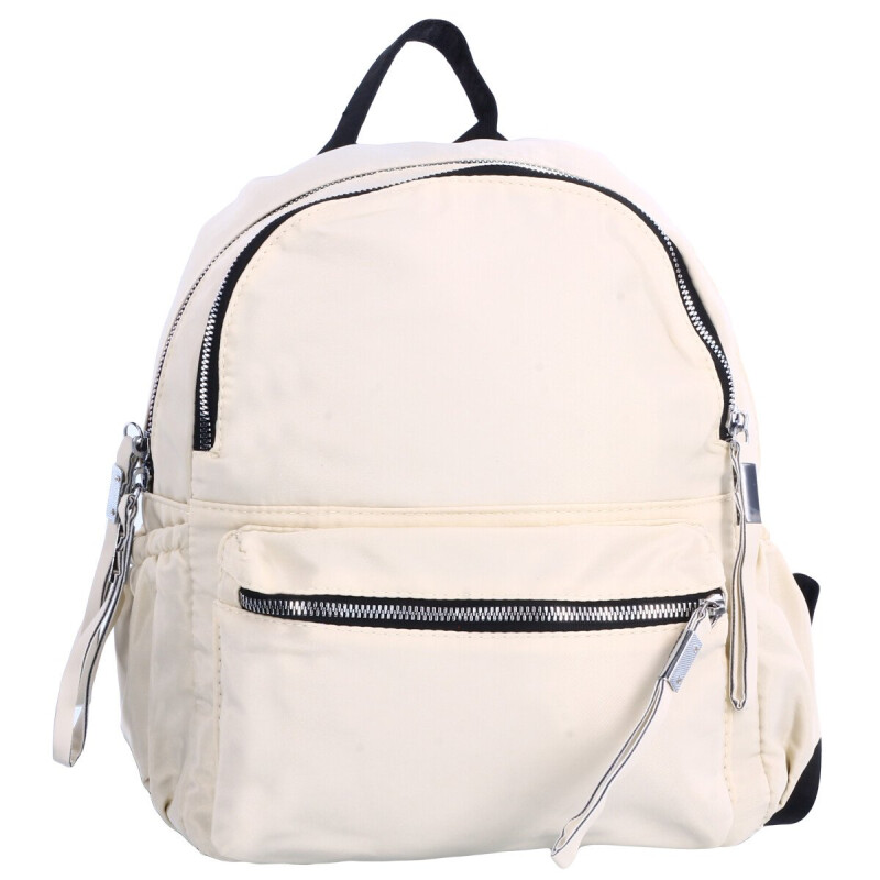 Mochila Miss Carol ANA de tela Beige