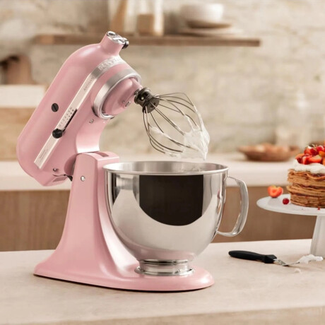 Batidora Planetaria Artisan Plus 4,8 Litros Rosa Mate KitchenAid Batidora Planetaria Artisan Plus 4,8 Litros Rosa Mate KitchenAid