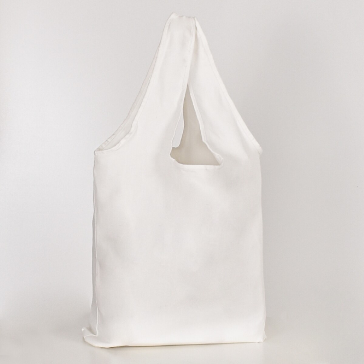 Shopping Bags - Plegable Color Blanco – 38×40 cm 
