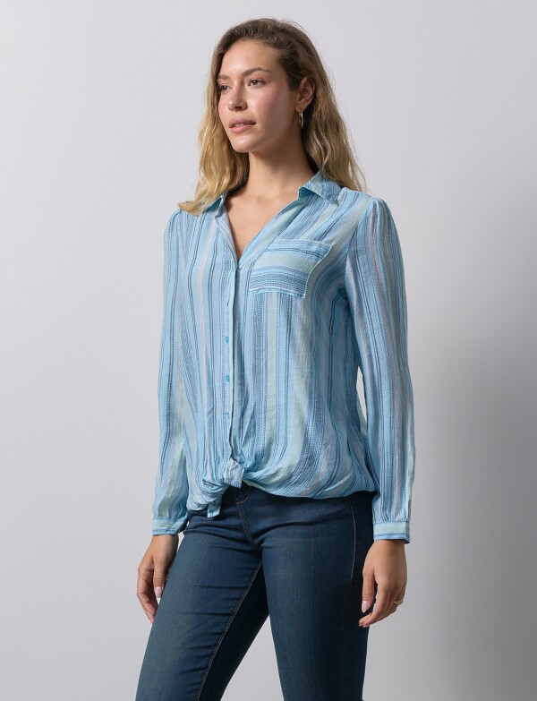 Blusa Nudo CELESTE/MULTI