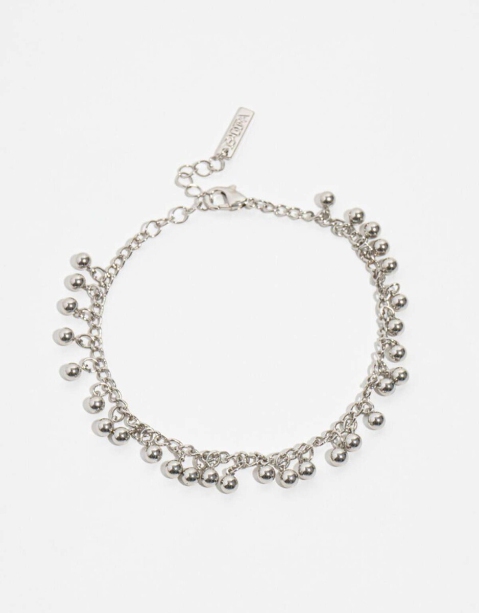 Pulseras Flexibles Metal - Plateado Rodio 