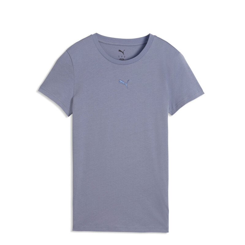Remera de Mujer Puma Essentials Logo Gris - Claro