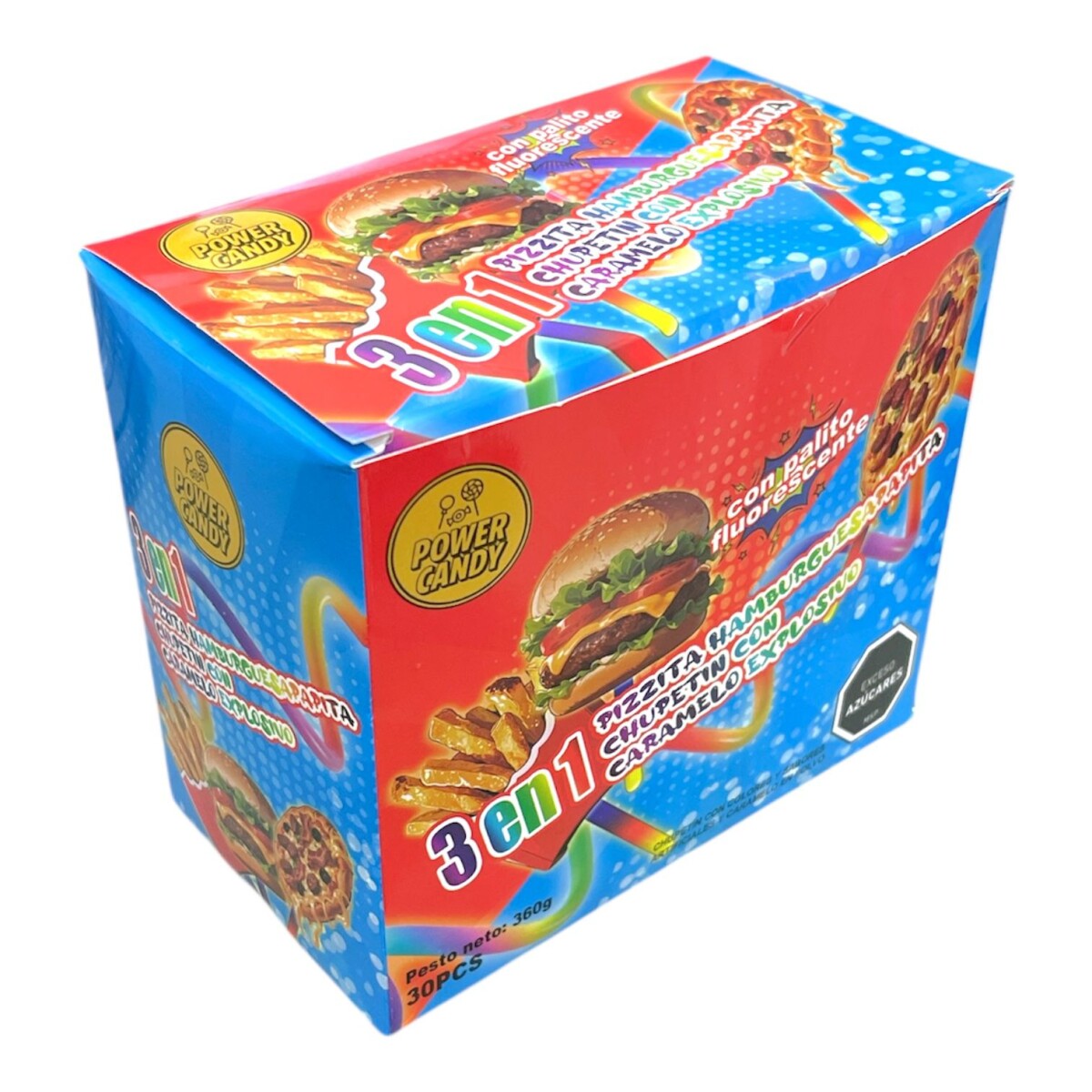 Chupetin Explosivo 3 en 1 x 30 