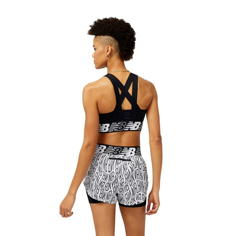 Top New Balance de Dama - Relentless Crop - WB31175BK BLACK