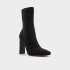 FAELORA BROWN OVERFLOW KNIT TEXTILE BLACK