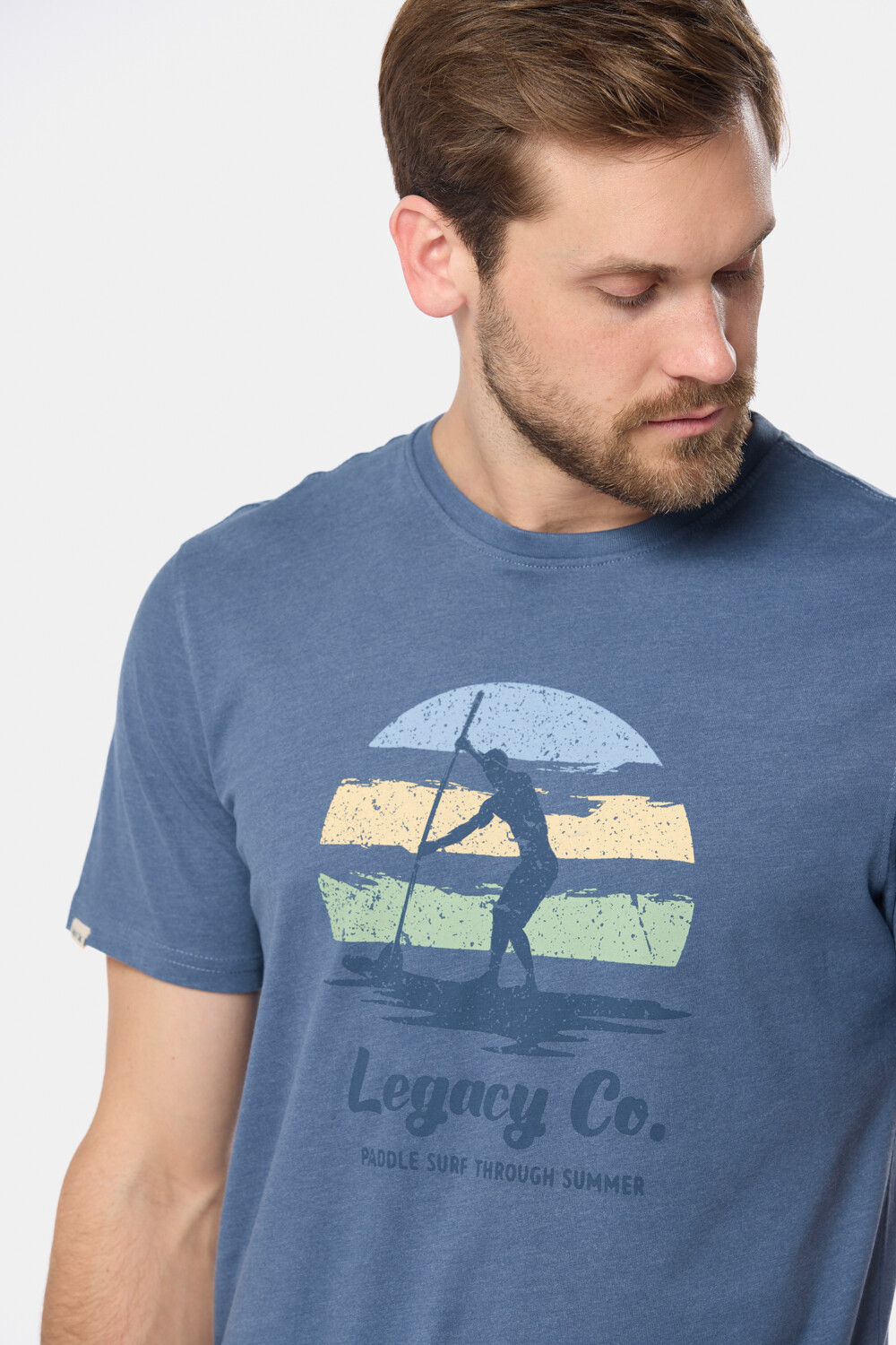 REMERA ESTAMPADA Azul