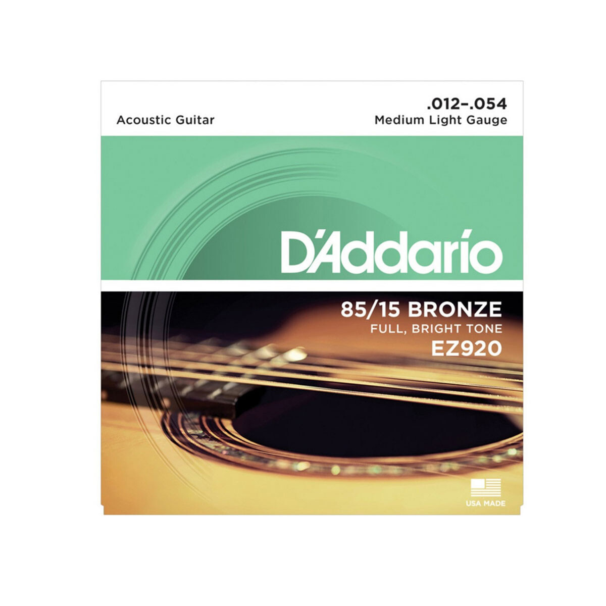 ENCORDADO FOLK DADDARIO EZ920 85/15 BRONZE 012 