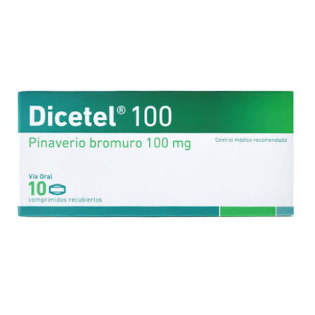 Dicetel 100 Mg 10 Comprimidos | Tratamiento Gastrointestinal Dicetel 100 Mg 10 Comprimidos | Tratamiento Gastrointestinal