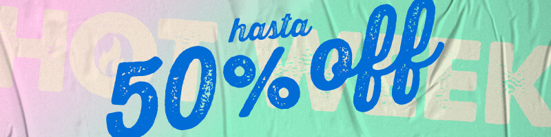 50% off Listado Medio - hotweek